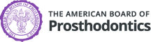 Logo of The American Board of Prosthodontics.